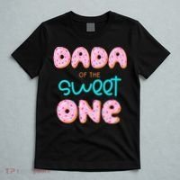 Dada of The Sweet One First Birthday Matching Family Donut T-Shirt thumb 5