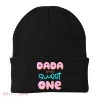 Dada of The Sweet One First Birthday Matching Family Donut Beanie thumb 0
