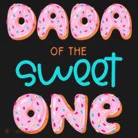 Dada of The Sweet One First Birthday Matching Family Donut Baby Bodysuit thumb 2