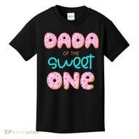 Dada of The Sweet One First Birthday Matching Family Donut Kids T-Shirt thumb 0