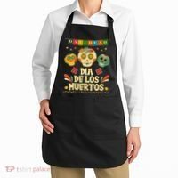 Day Of The Dead Dia De Los Muertos Sugar Skulls Apron thumb 2