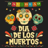 Day Of The Dead Dia De Los Muertos Sugar Skulls Beanie thumb 2