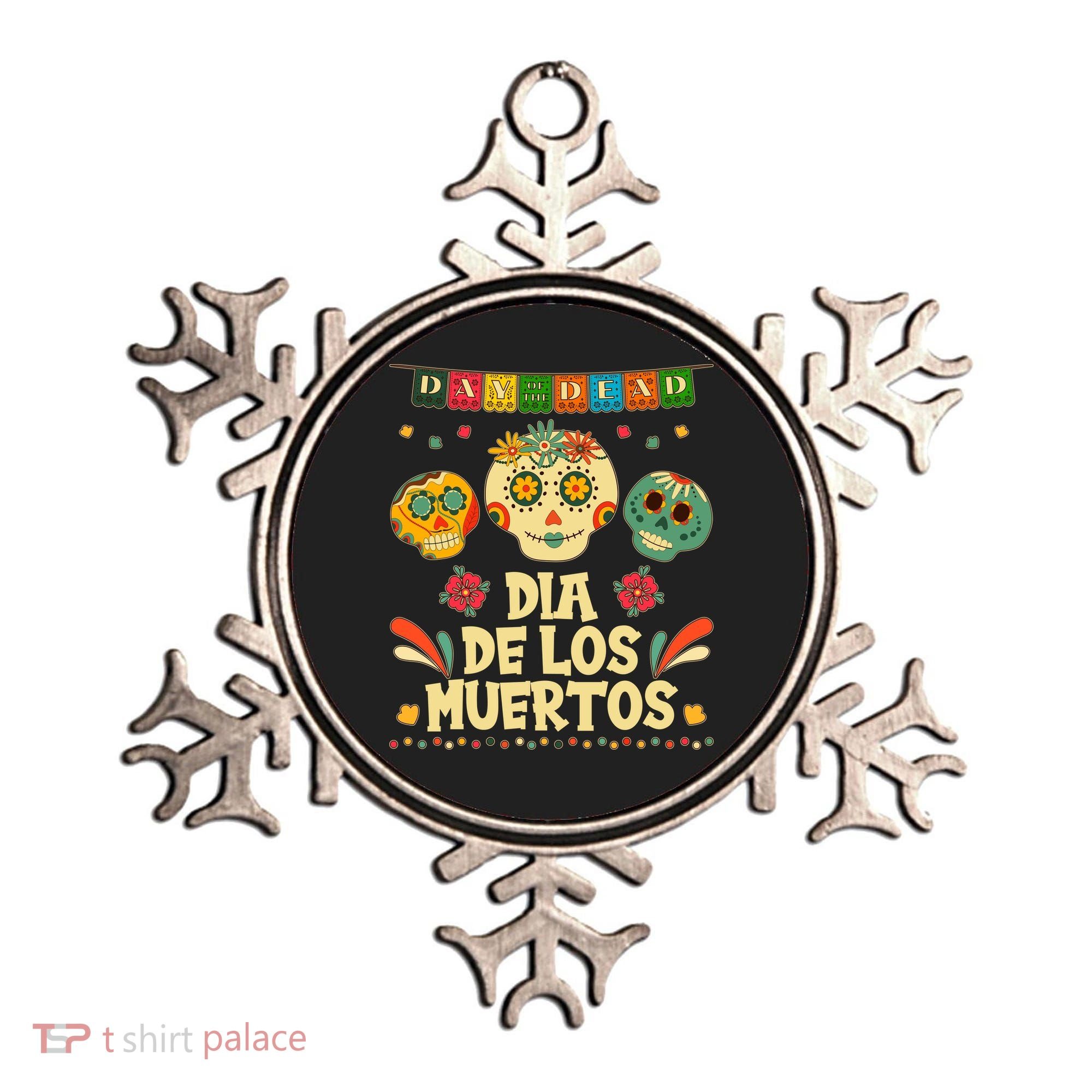 Day Of The Dead Dia De Los Muertos Sugar Skulls Ornament
