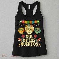 Day Of The Dead Dia De Los Muertos Sugar Skulls Women's Tank Top thumb 3