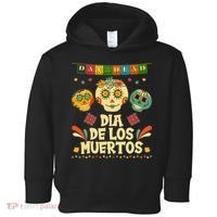 Day Of The Dead Dia De Los Muertos Sugar Skulls Toddler Hoodie thumb 0