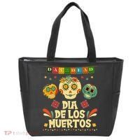 Day Of The Dead Dia De Los Muertos Sugar Skulls Tote Bag thumb 0