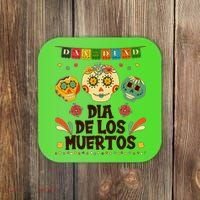 Day Of The Dead Dia De Los Muertos Sugar Skulls Coaster thumb 0