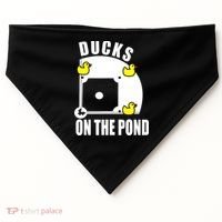 Ducks on the Pond Baseball funny sports Player USA-Made Doggie Bandana thumb 0