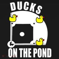 Ducks on the Pond Baseball funny sports Player T-Shirt thumb 7
