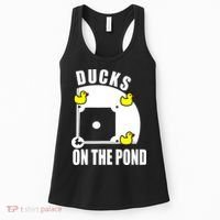 Ducks on the Pond Baseball funny sports Player Women's Tank Top thumb 0