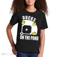Ducks on the Pond Baseball funny sports Player Kids T-Shirt thumb 2