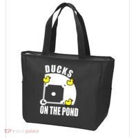 Ducks on the Pond Baseball funny sports Player Tote Bag thumb 3