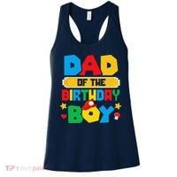 Dad Of The Birthday Boy Game Gaming Dad And Mom Family Women's Tank Top thumb 0
