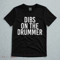 Dibs On The Drummer Drumming Band Fan Music T-Shirt thumb 5