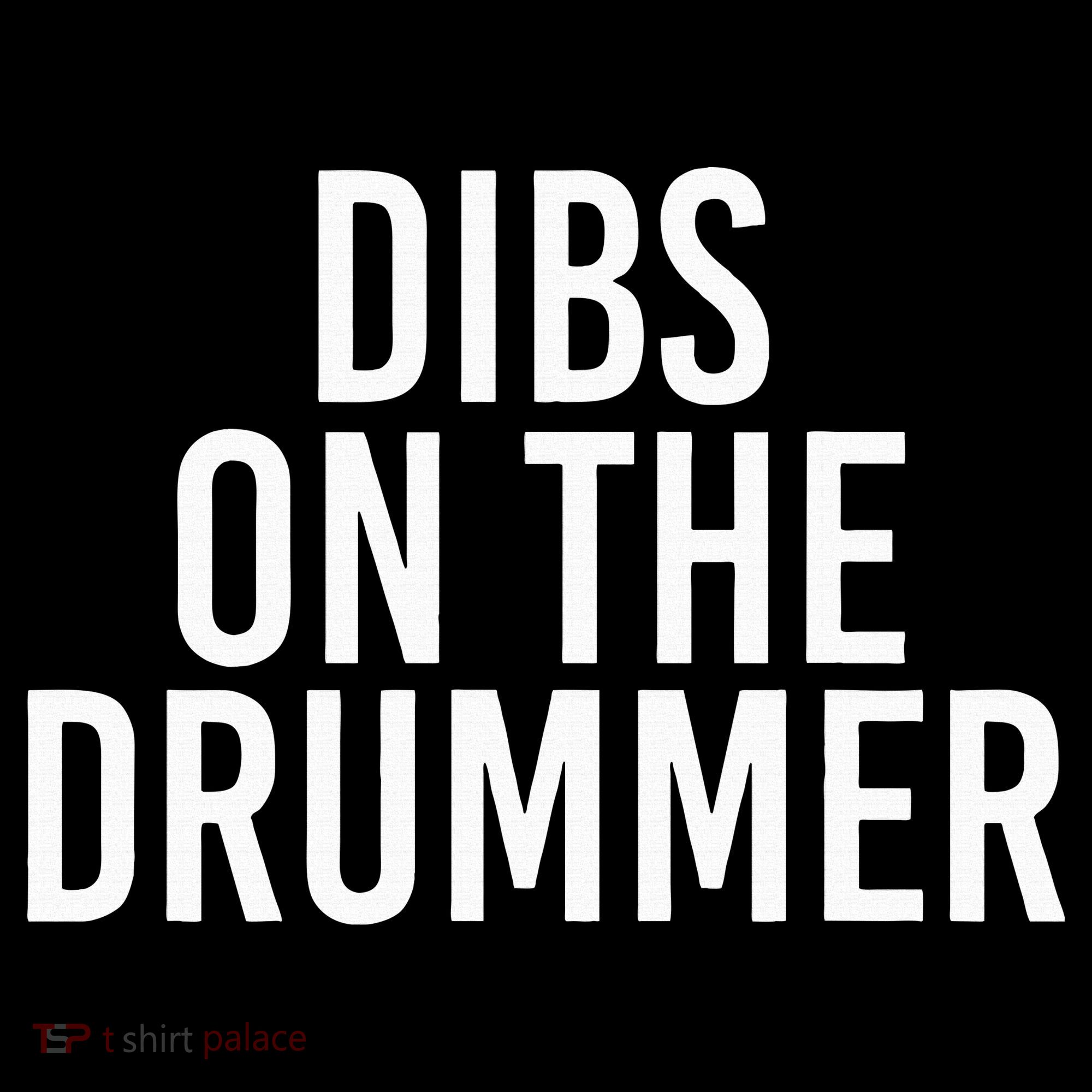 Dibs On The Drummer Drumming Band Fan Music Mousepad