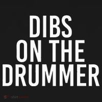 Dibs On The Drummer Drumming Band Fan Music Toddler Hoodie thumb 2