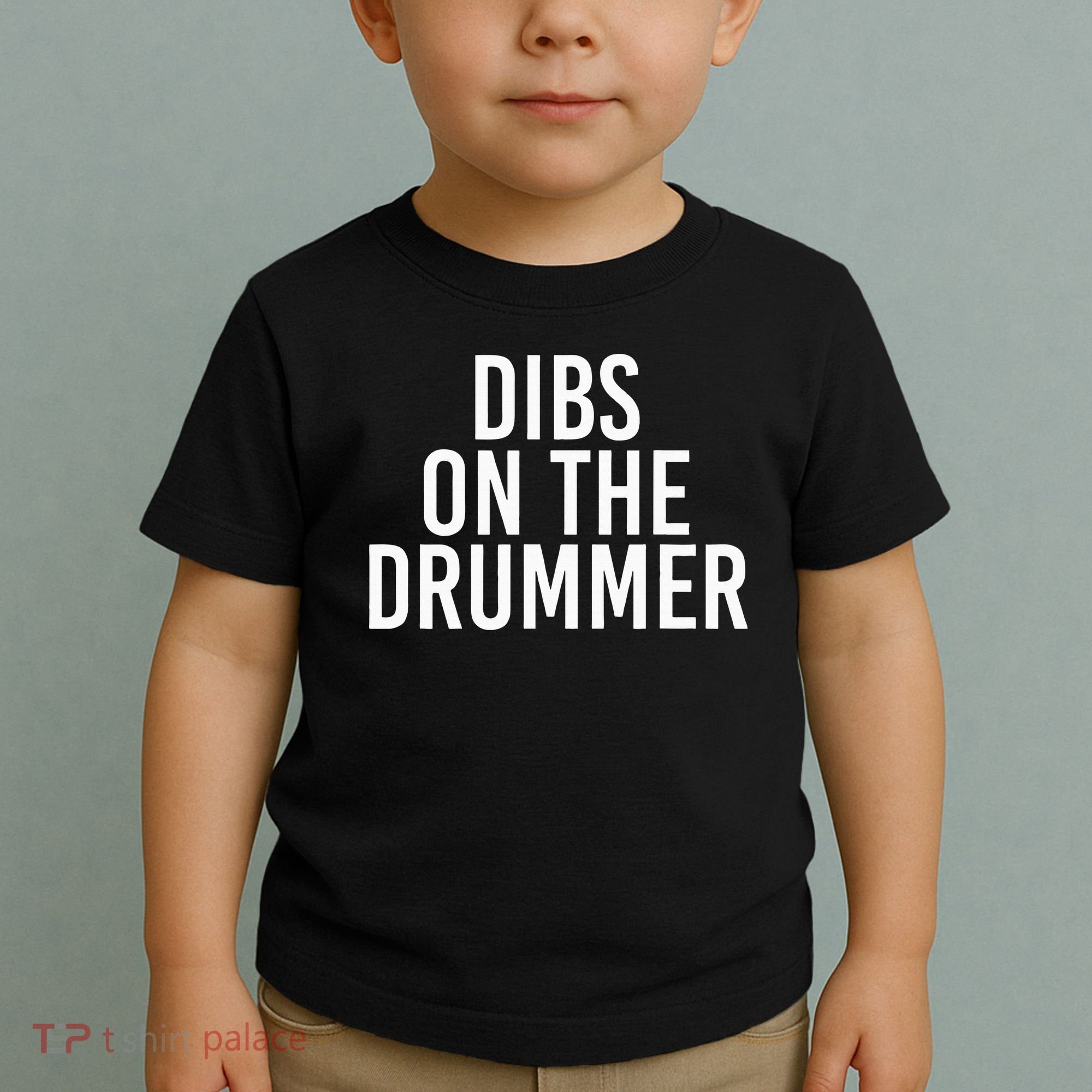 Dibs On The Drummer Drumming Band Fan Music Toddler T-Shirt