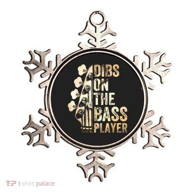 Dibs On The Bass Player Guitar Musician Ornament