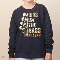 Dibs On The Bass Player Guitar Musician Women's Sweatshirt thumb 0