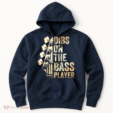 Dibs On The Bass Player Guitar Musician Hoodie