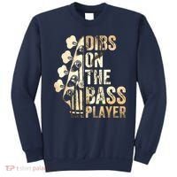 Dibs On The Bass Player Guitar Musician Sweatshirt thumb 0
