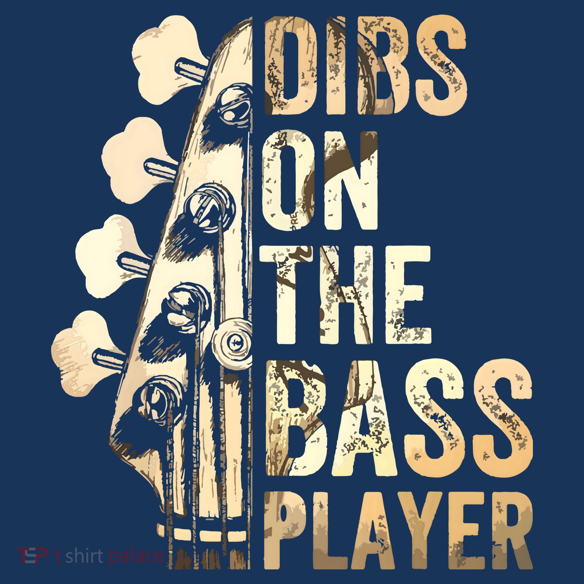 Dibs On The Bass Player Guitar Musician Women's Tank Top