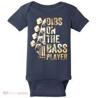 Dibs On The Bass Player Guitar Musician Baby Bodysuit thumb 0