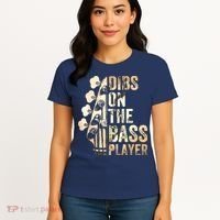 Dibs On The Bass Player Guitar Musician Women's T-Shirt thumb 4