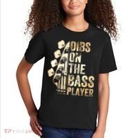 Dibs On The Bass Player Guitar Musician Kids T-Shirt thumb 2