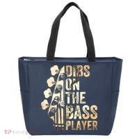 Dibs On The Bass Player Guitar Musician Tote Bag thumb 0