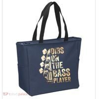 Dibs On The Bass Player Guitar Musician Tote Bag thumb 2
