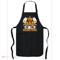 Dad Of The Monsters For Halloween Party Apron thumb 0