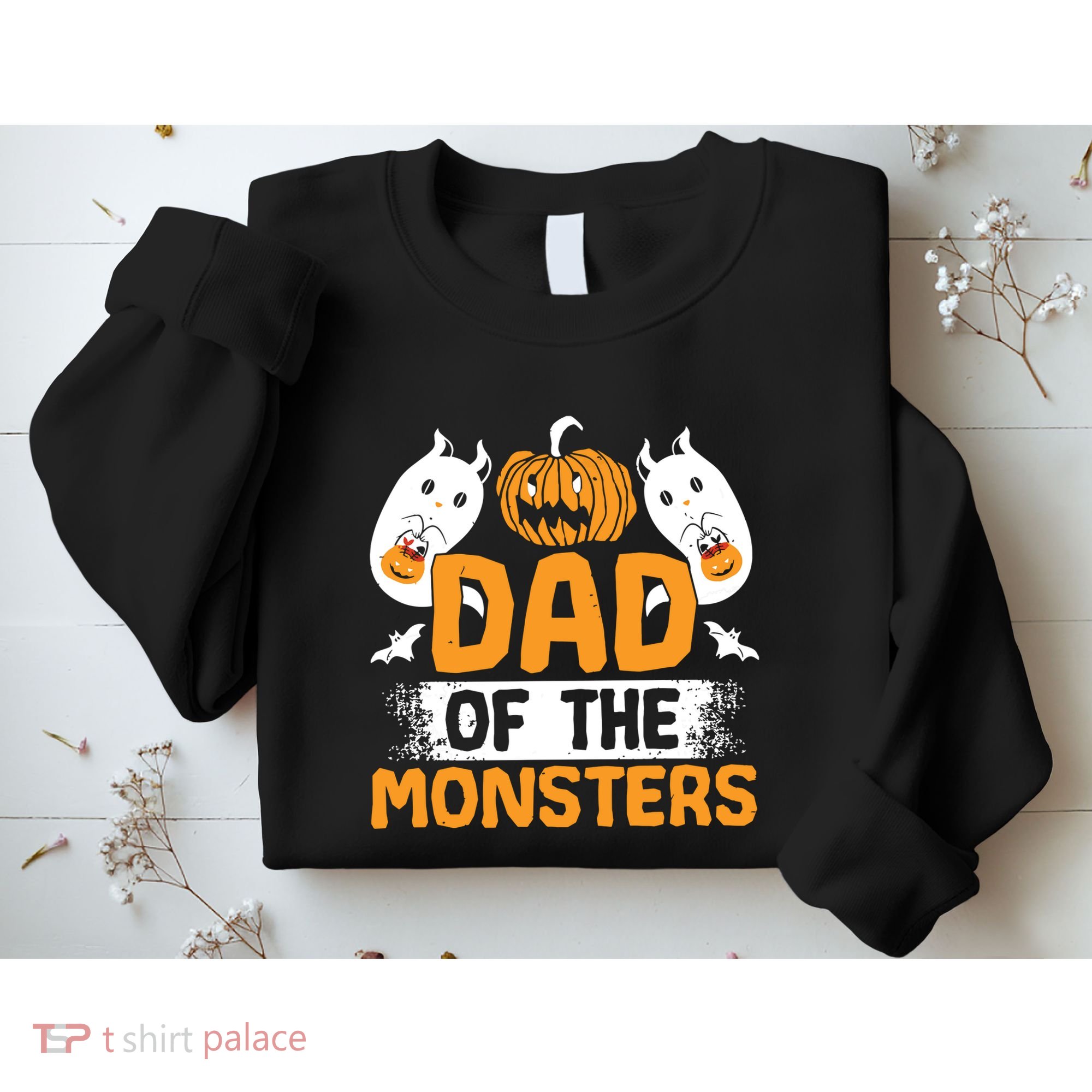 Dad Of The Monsters For Halloween Party Sweatshirt