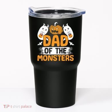 Dad Of The Monsters For Halloween Party Tumbler
