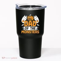 Dad Of The Monsters For Halloween Party Tumbler thumb 0