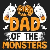 Dad Of The Monsters For Halloween Party Hat thumb 2
