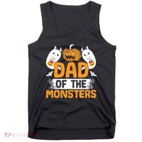 Dad Of The Monsters For Halloween Party Tank Top thumb 0