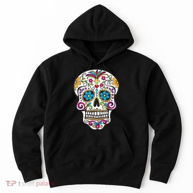 Day Of The Dead Sugar Skull Hoodie