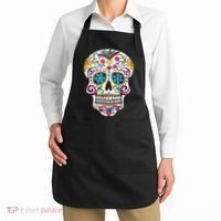 Day Of The Dead Sugar Skull Apron thumb 2