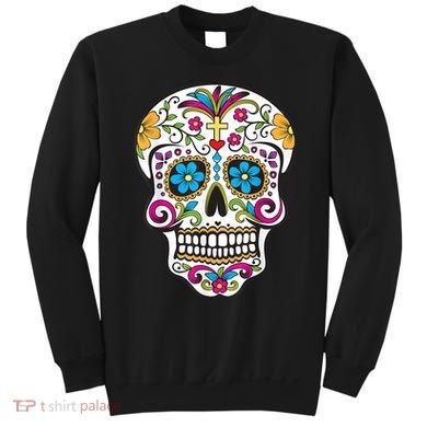 Day Of The Dead Sugar Skull Sweatshirt