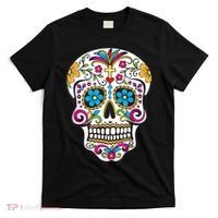 Day Of The Dead Sugar Skull T-Shirt thumb 0