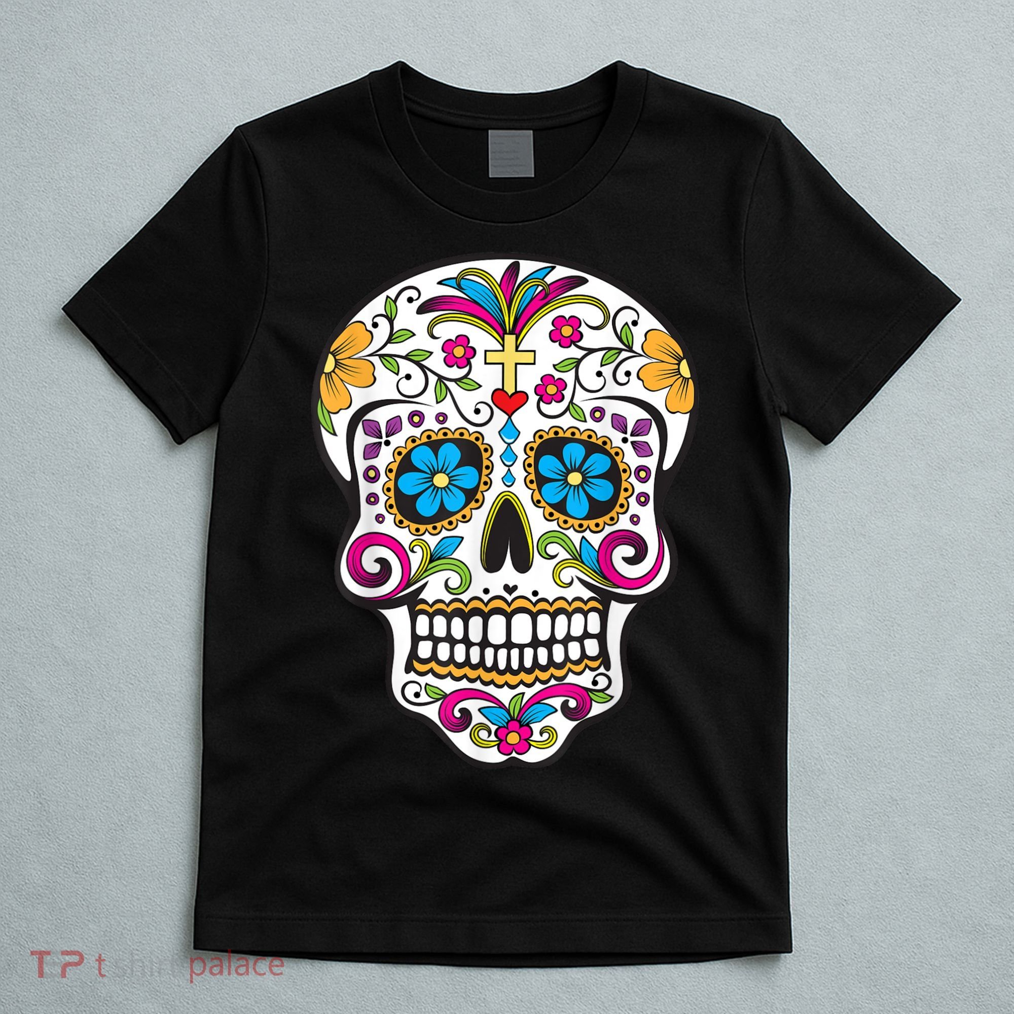 Day Of The Dead Sugar Skull T-Shirt