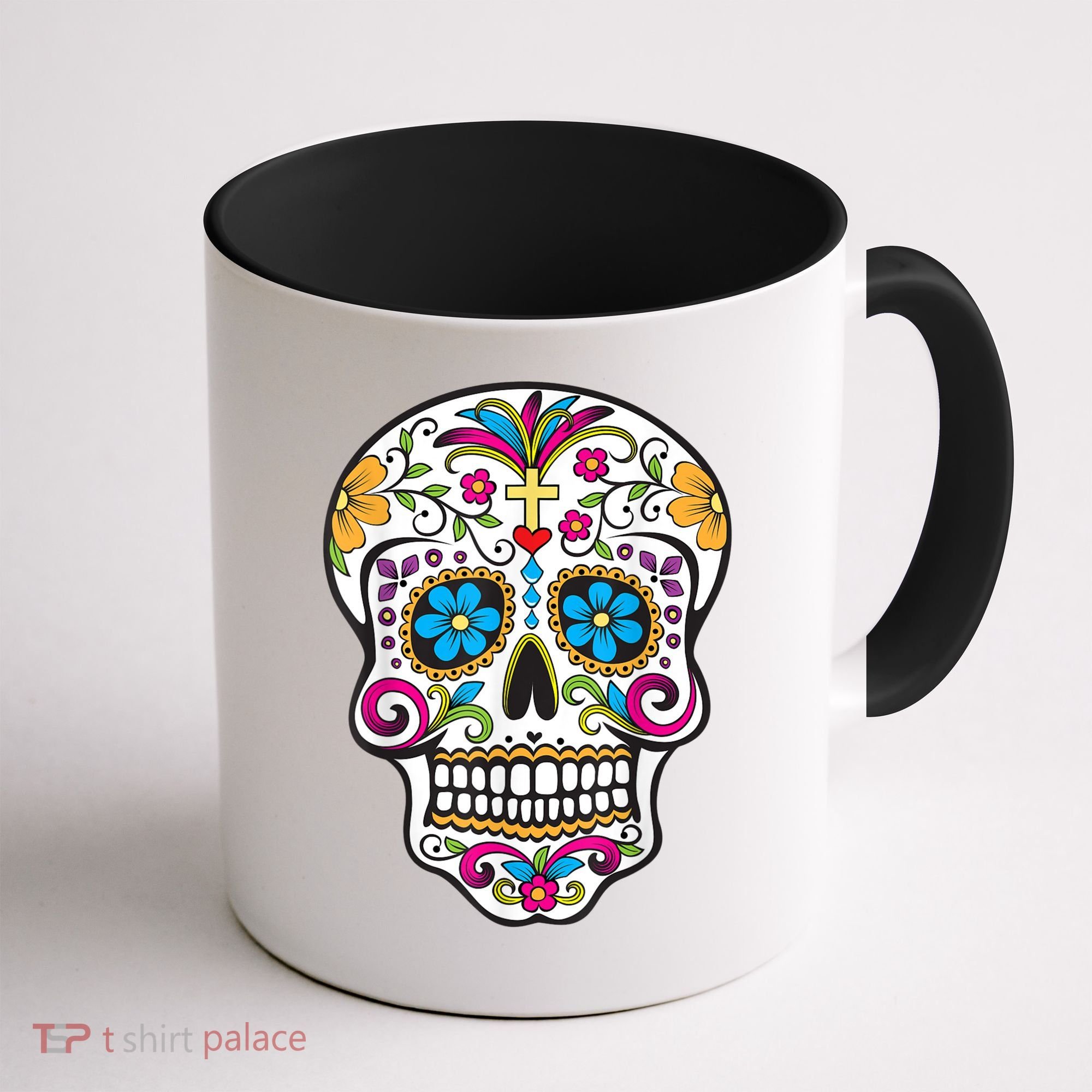 Day Of The Dead Sugar Skull Coffee Mug