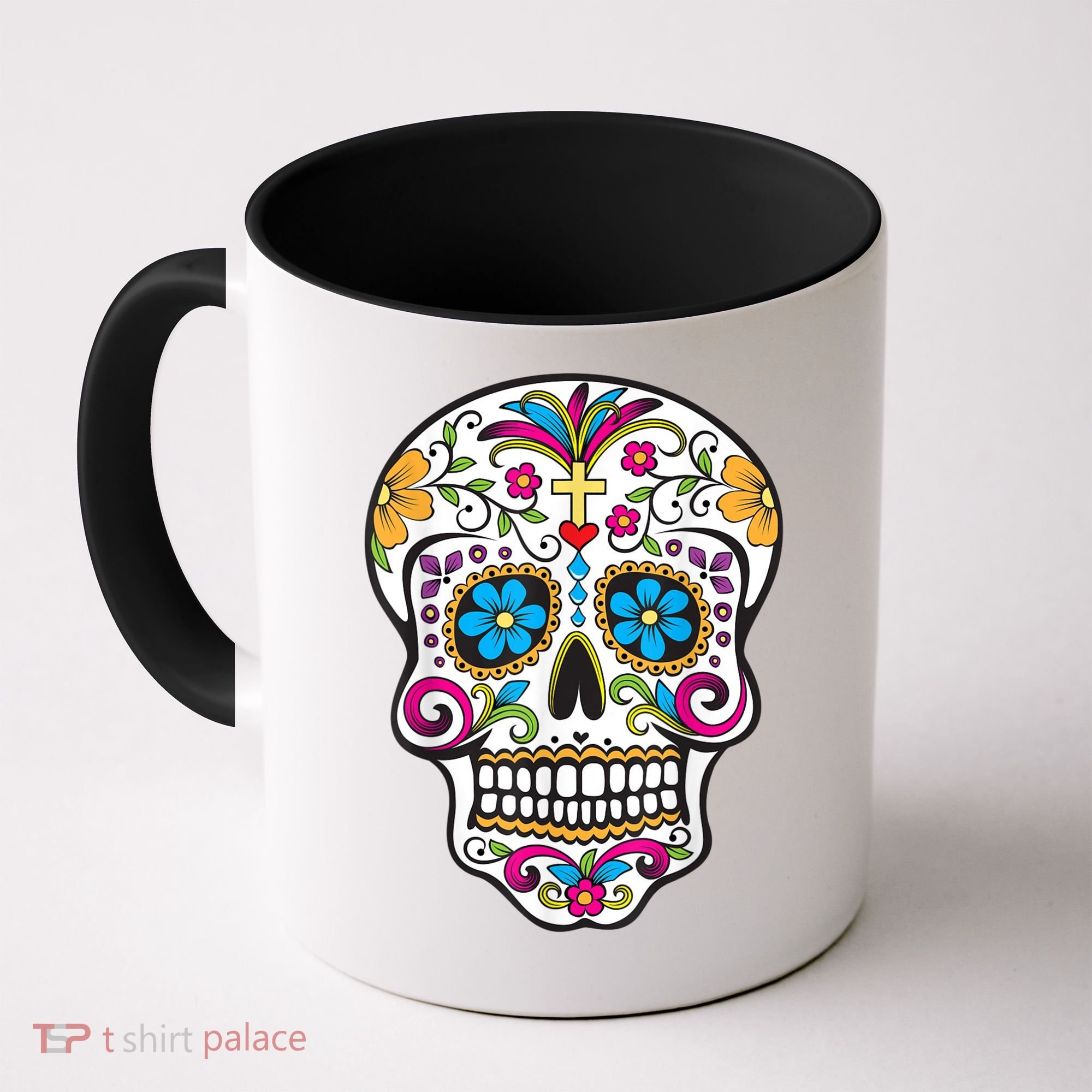 Day Of The Dead Sugar Skull Coffee Mug