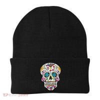 Day Of The Dead Sugar Skull Beanie thumb 0