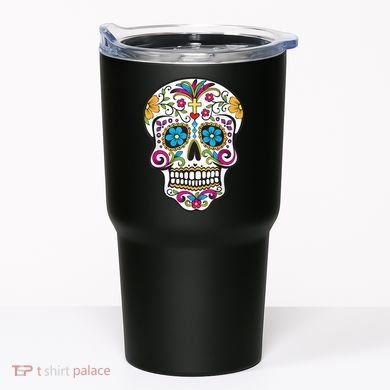 Day Of The Dead Sugar Skull Tumbler