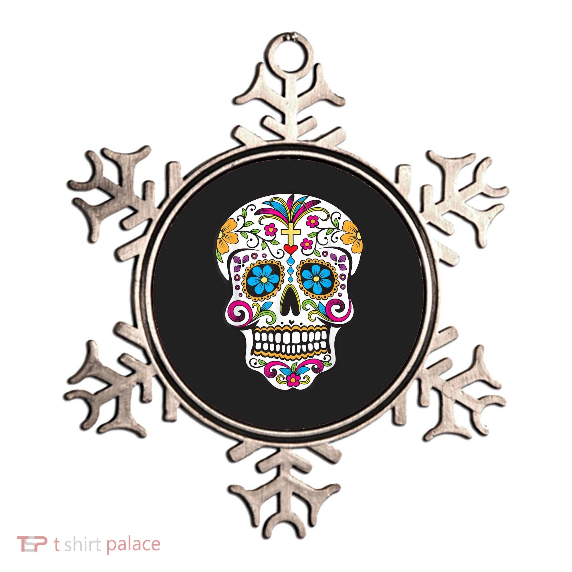 Day Of The Dead Sugar Skull Ornament