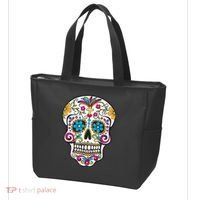 Day Of The Dead Sugar Skull Tote Bag thumb 3