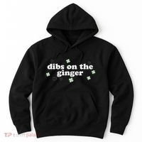 Dibs On The Ginger Funny St Patricks Day Hoodie thumb 0