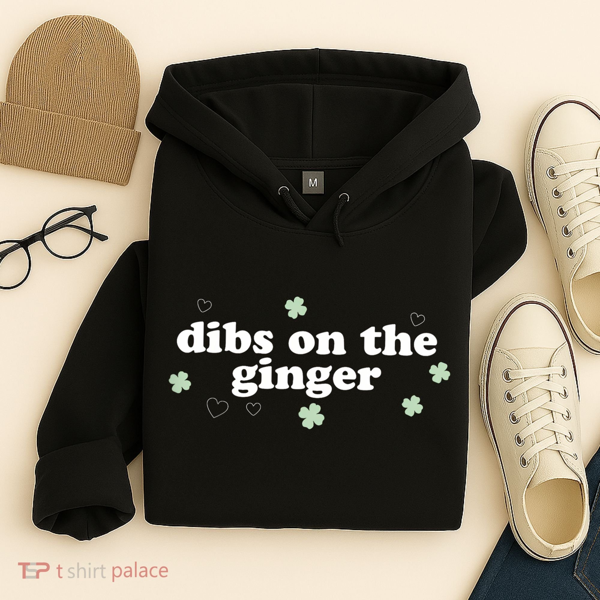 Dibs On The Ginger Funny St Patricks Day Hoodie